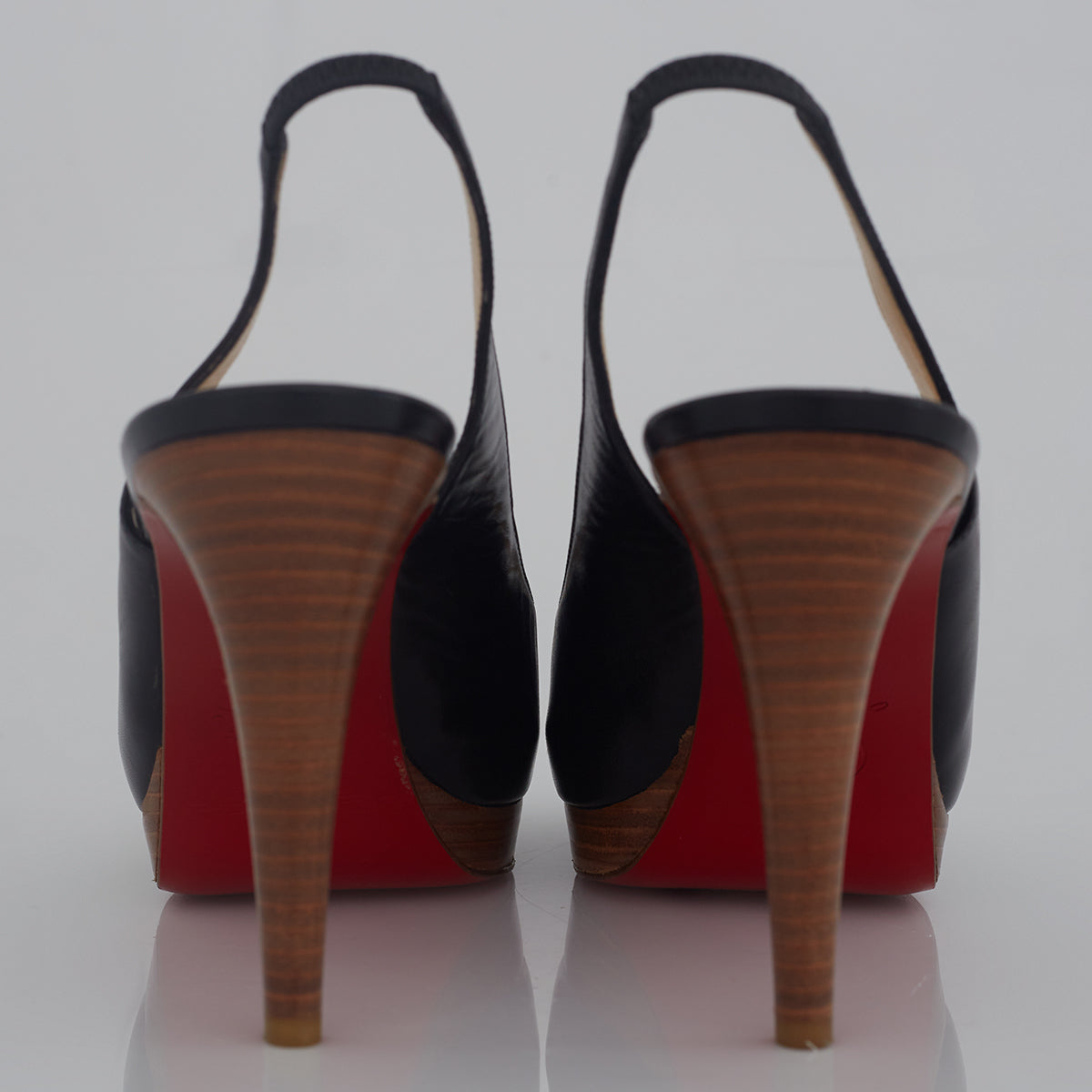 Peep Toe Christian Louboutin Private Number 100 Tam. 39