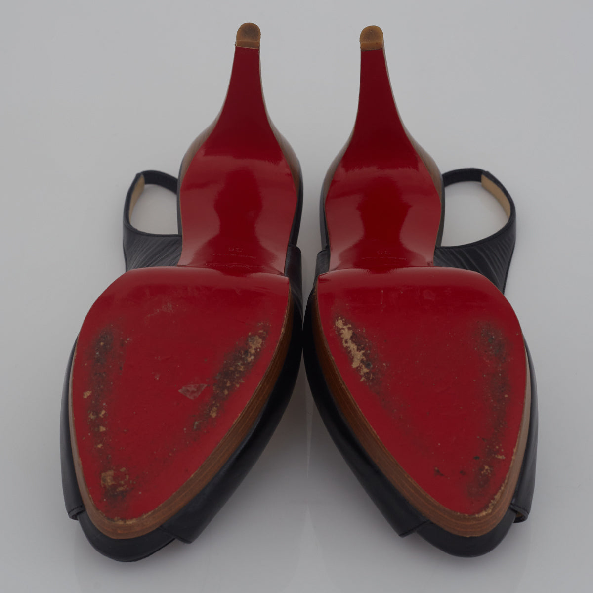 Peep Toe Christian Louboutin Private Number 100 Tam. 39