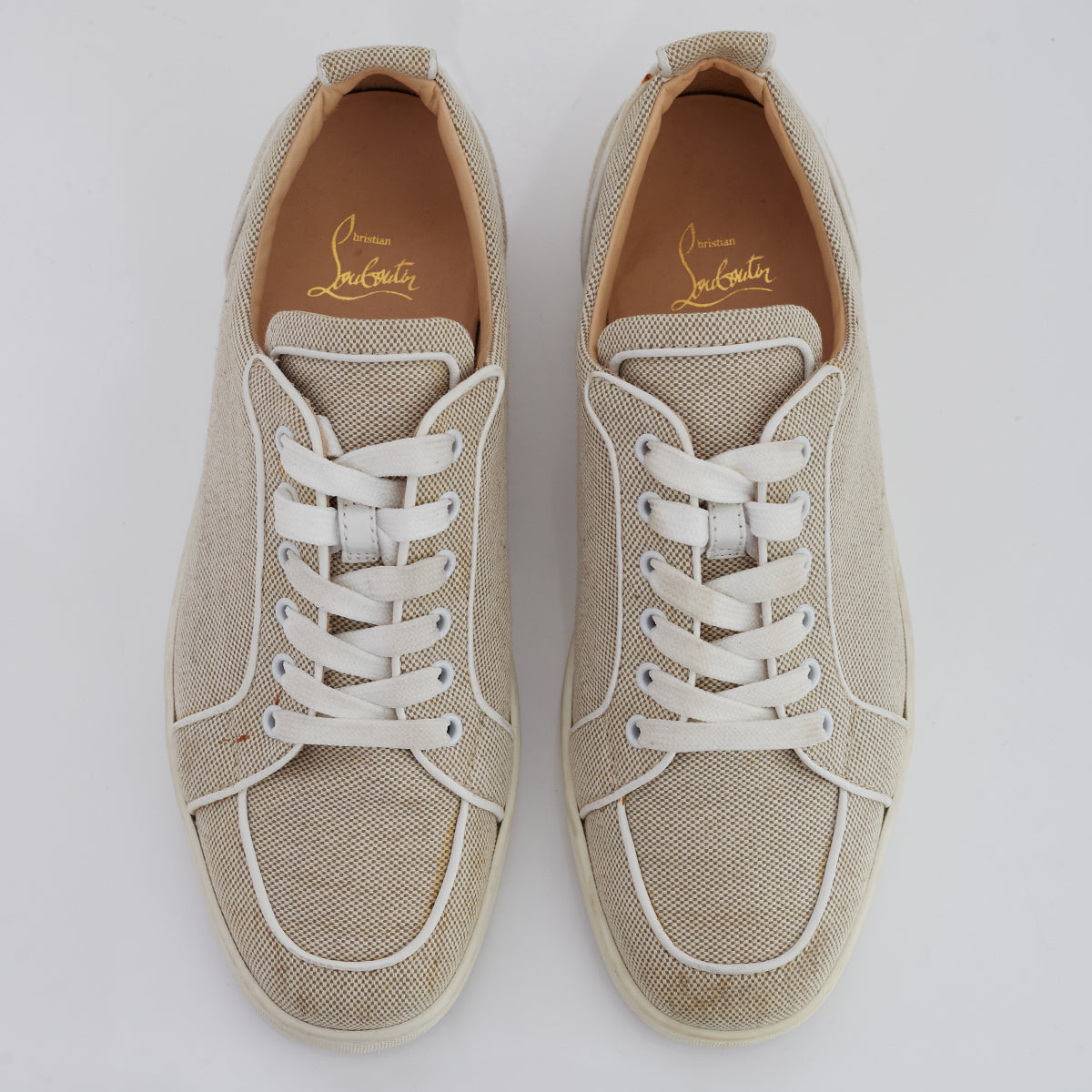 Tênis Christian Louboutin Linho Tam. 41,5