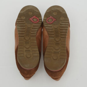 Tênis Salvatore Ferragamo Couro e Camurça Tam. 10