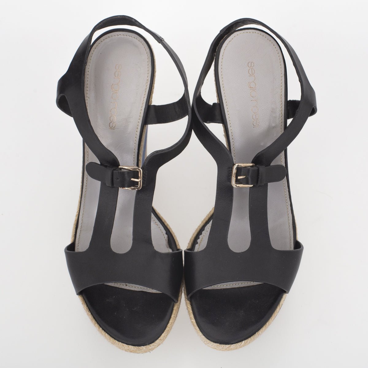 Anabela Sergio Rossi Cinza e Azul Tam.39