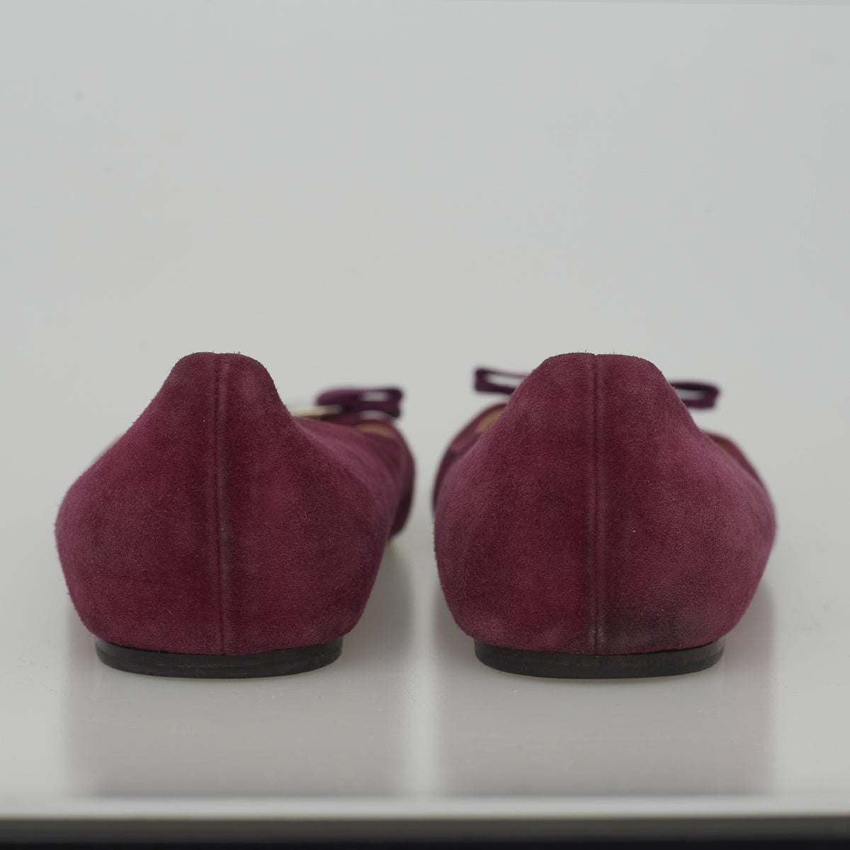 Sapatilha Salvatore Ferragamo Varina Roxa Tam. 7,5