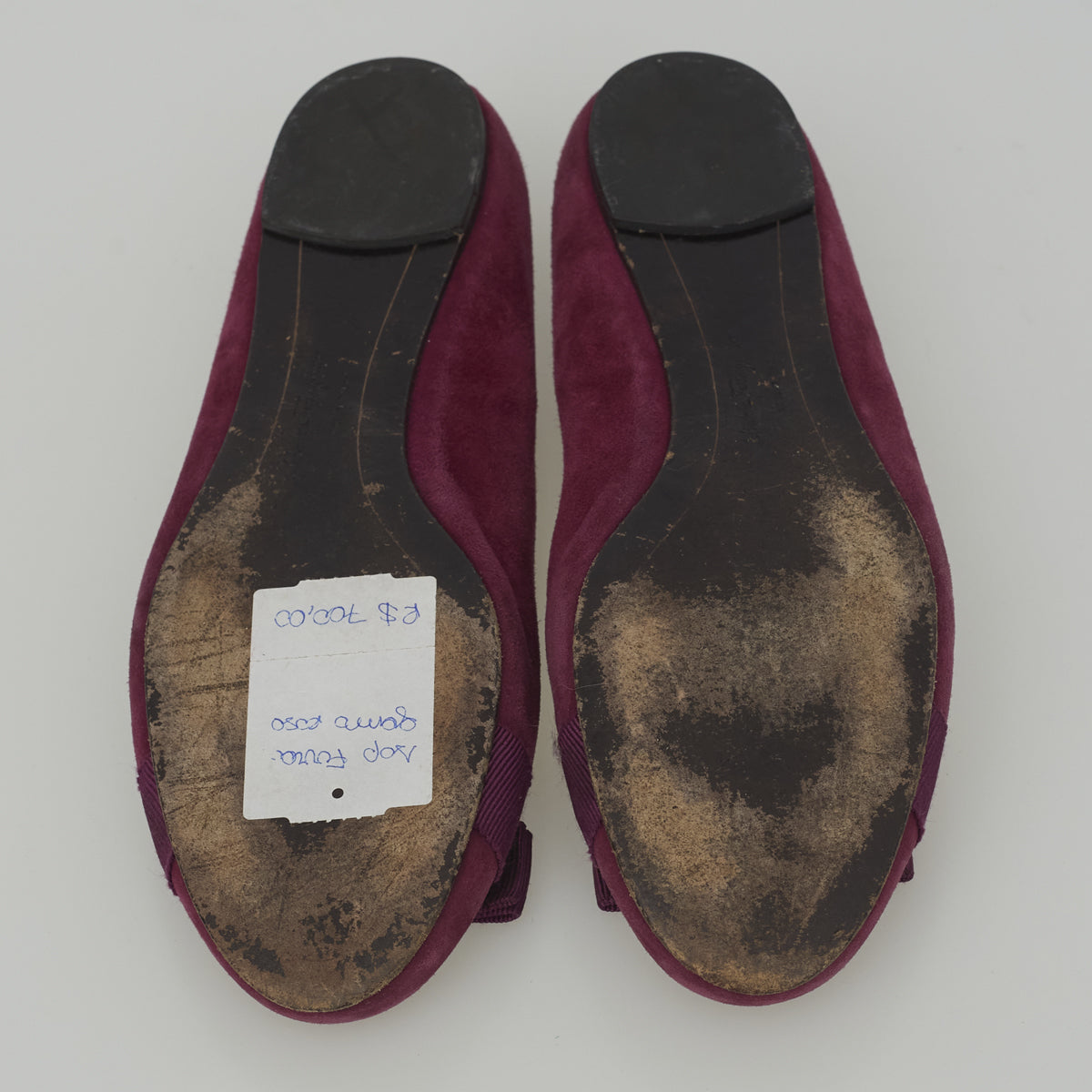 Sapatilha Salvatore Ferragamo Varina Roxa Tam. 7,5