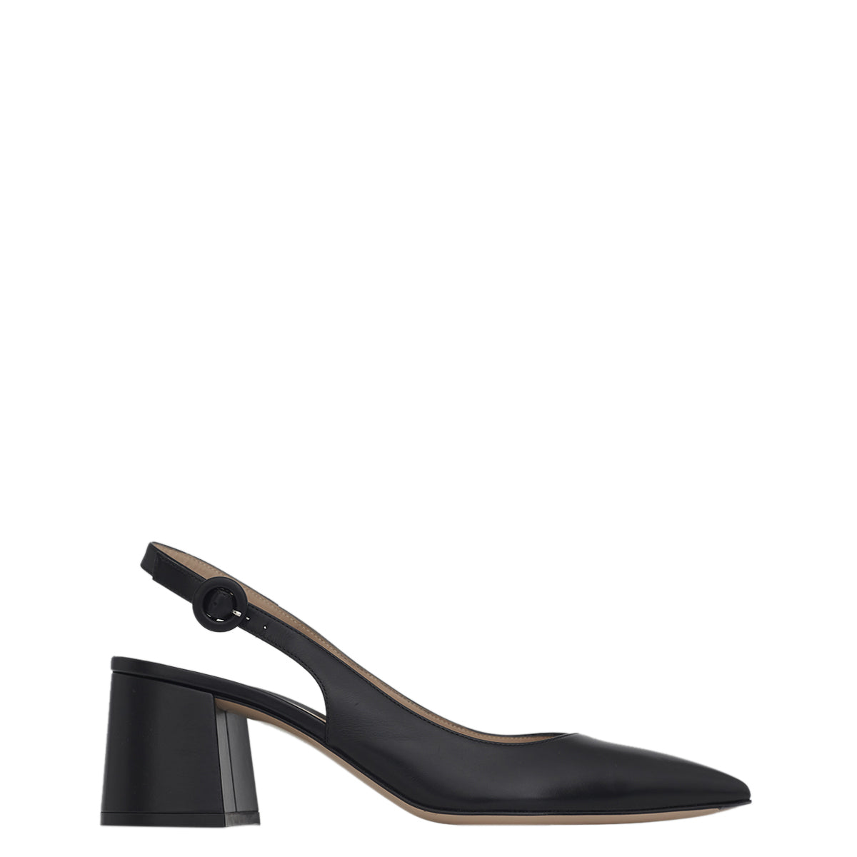 Sapato Gianvito Rossi Preto Salto Grosso Tam. 37 Br