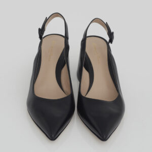 Sapato Gianvito Rossi Preto Salto Grosso Tam. 37 Br