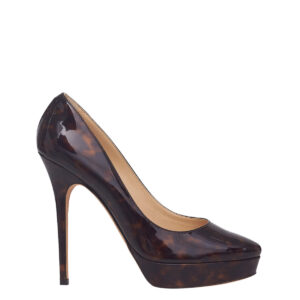 Sapato Jimmy Choo Verniz Tartaruga Tam. 38,5