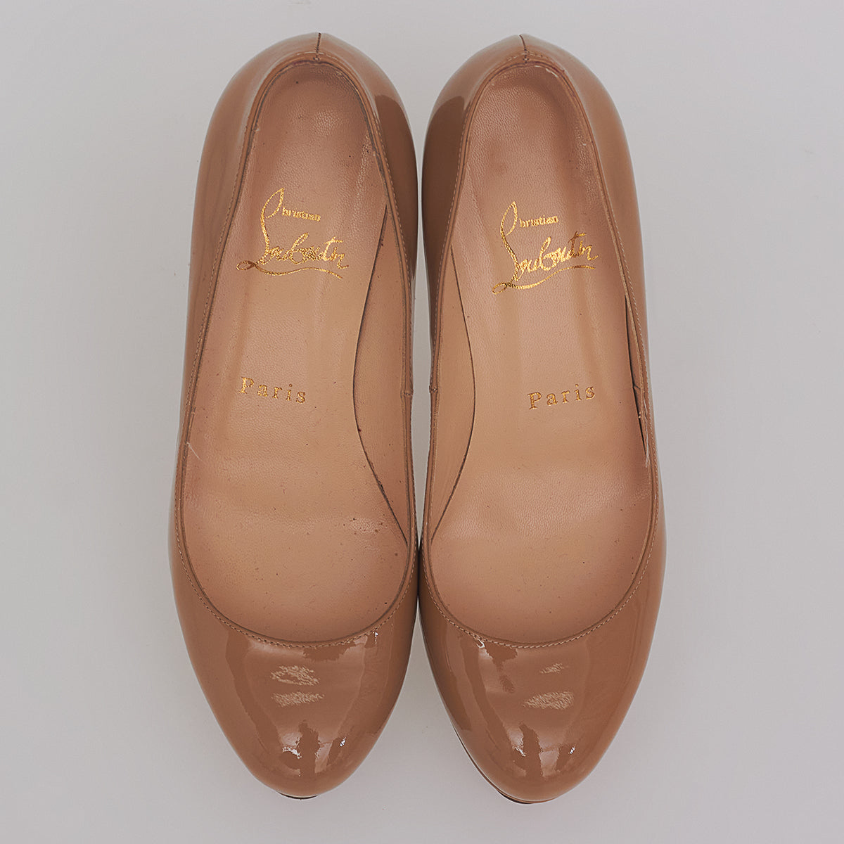 Sapato Christian Louboutin Bianca Nude Tam. 36
