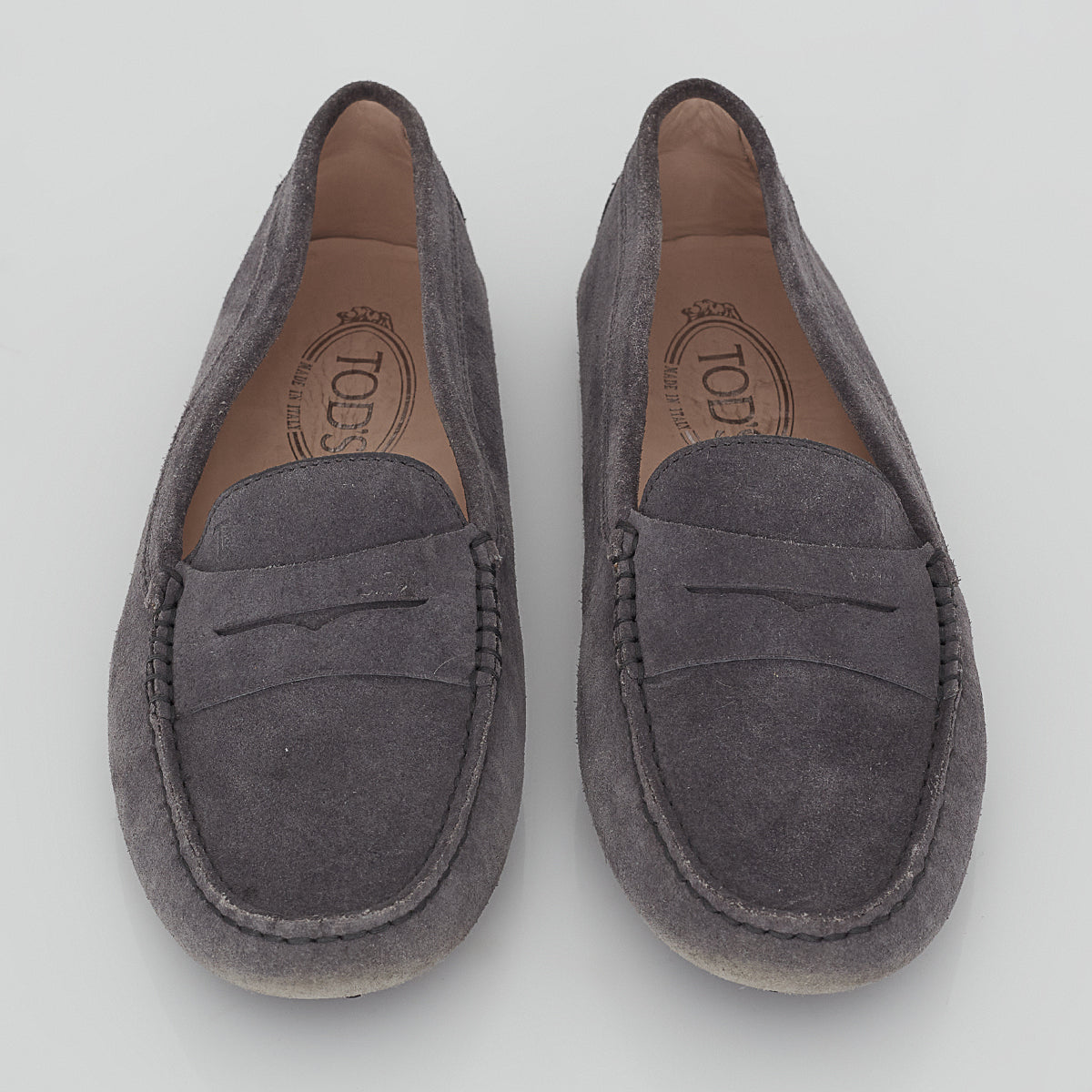 Mocassim Tod’s Camurça Cinza Tam. 39,5