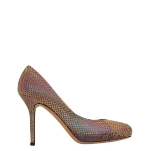 Sapato Jimmy Choo Couro Metalizado Tam. 36