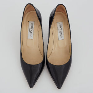 Scarpin Jimmy Choo Verniz Preto Tam. 36