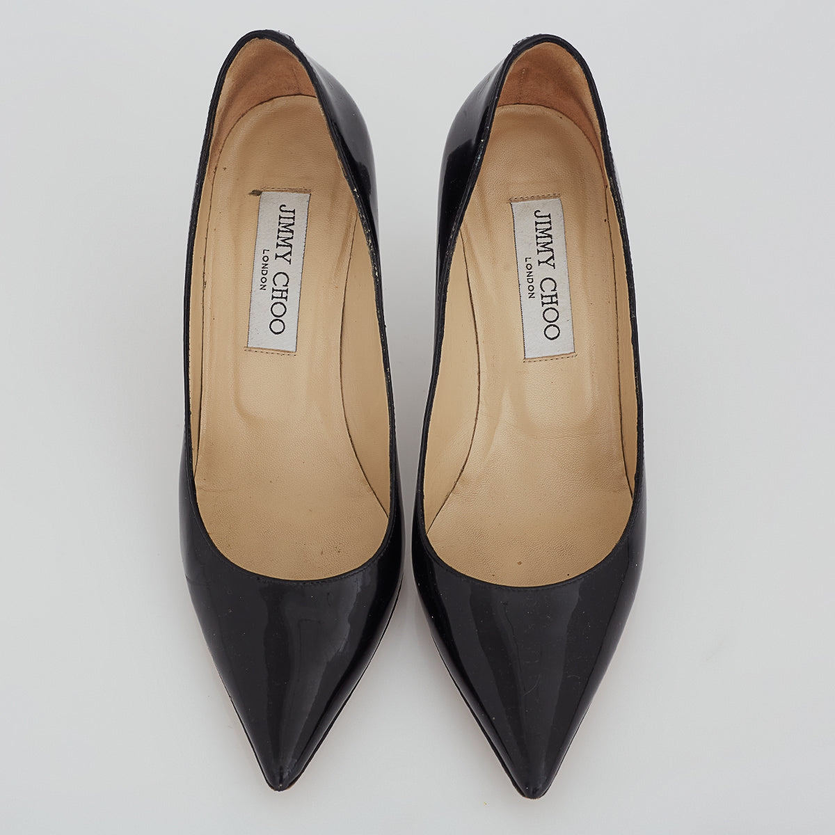 Scarpin Jimmy Choo Verniz Preto Tam. 36