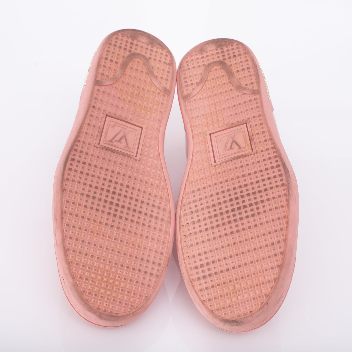 Tênis Louis Vuitton Verniz Rosa Tam. 40
