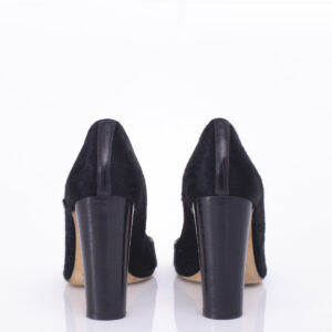 Sapato Manolo Blahnik de Pele Preto Tam. 39,5