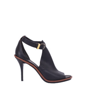 Sandália Balenciaga Preto com Detalhe Marrom tam. 40