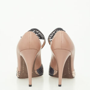 Scarpin Valentino Phytton e Bege Tam. 39,5