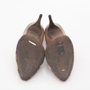 Scarpin Valentino Phytton e Bege Tam. 39,5