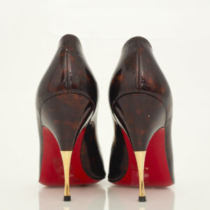 Peep Toe ChristianLouboutin Verniz Tam.38,5