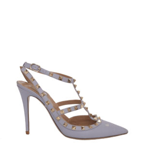 Sapato Valentino Rockstud Azul Tam 41.