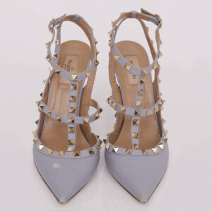 Sapato Valentino Rockstud Azul Tam 41.