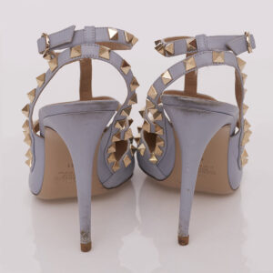 Sapato Valentino Rockstud Azul Tam 41.
