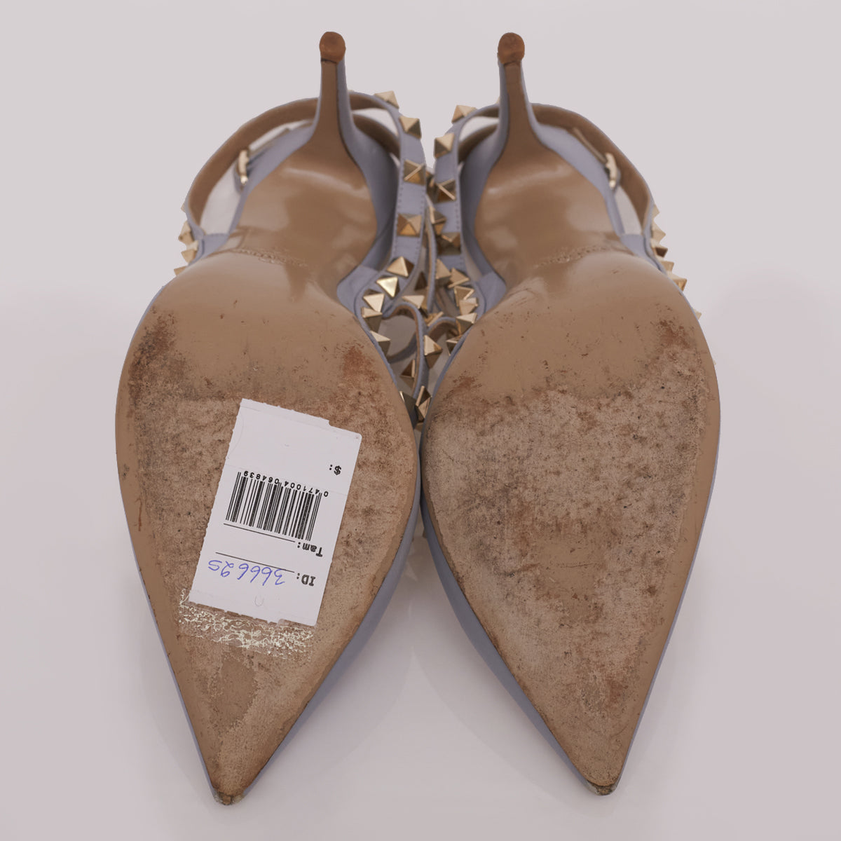 Sapato Valentino Rockstud Azul Tam 41.