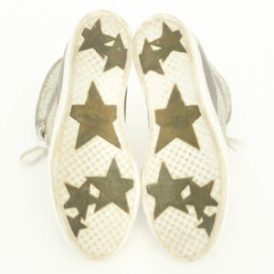 Tênis Jimmy Choo com Glitter Dourado Tam. 36,5 Br