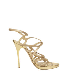 Sandália Jimmy Choo Dourada Tam. 41