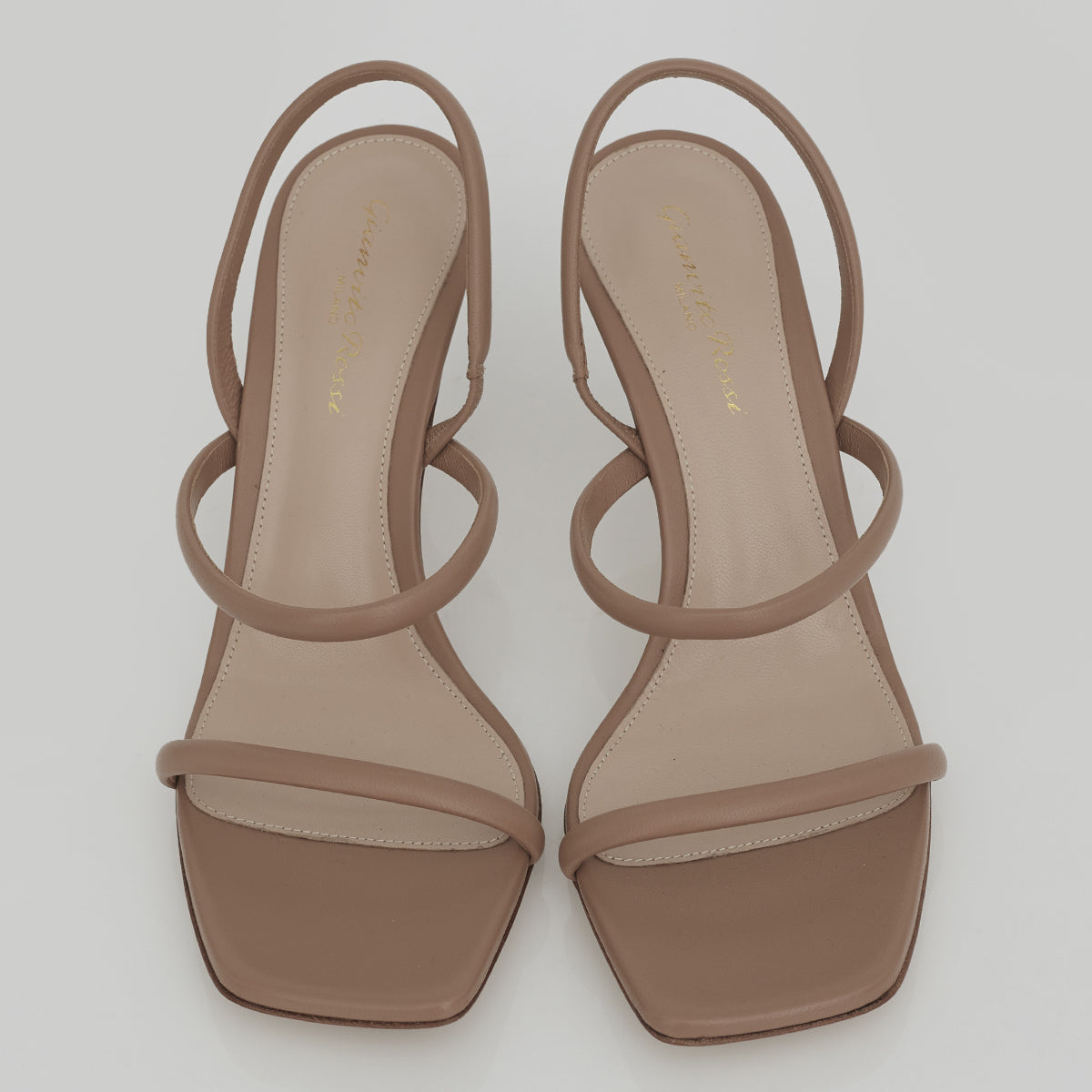 Sandália Gianvito Rossi Tiras Nude Tam. 38,5