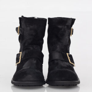 Bota Jimmy Choo Preta Cano Baixo Tam. 38
