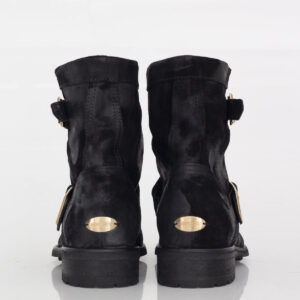 Bota Jimmy Choo Preta Cano Baixo Tam. 38