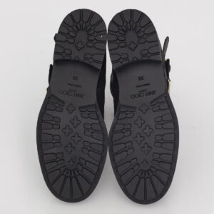 Bota Jimmy Choo Preta Cano Baixo Tam. 38