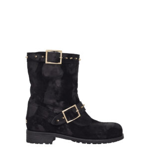 Bota Jimmy Choo Texturizada Preta Tam. 38