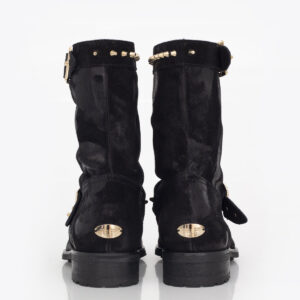 Bota Jimmy Choo Texturizada Preta Tam. 38