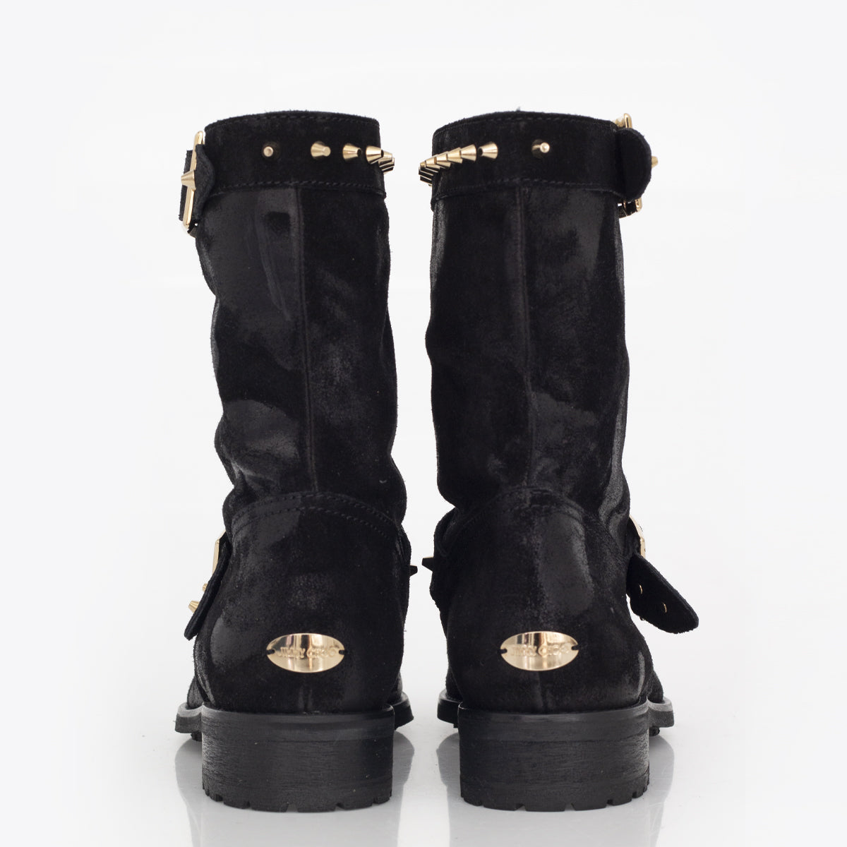 Bota Jimmy Choo Texturizada Preta Tam. 38