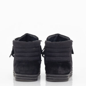 Tênis Chanel Preto Cano Alto Tam. 38