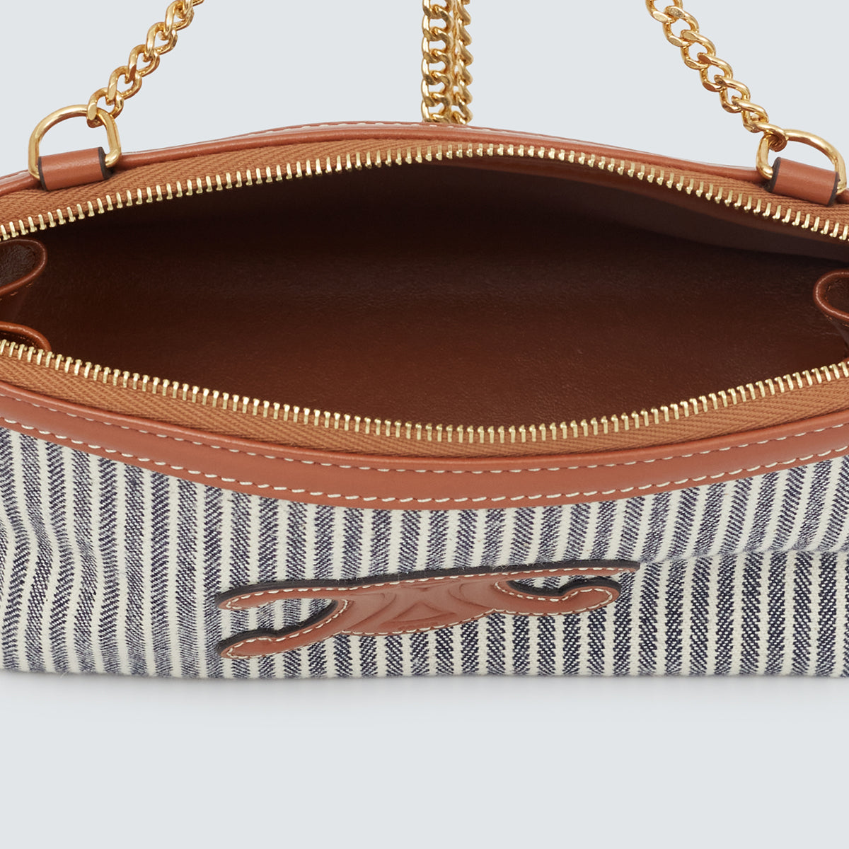 Clutch Celine On Chain Cuir Triomphe