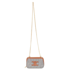 Clutch Celine On Chain Cuir Triomphe