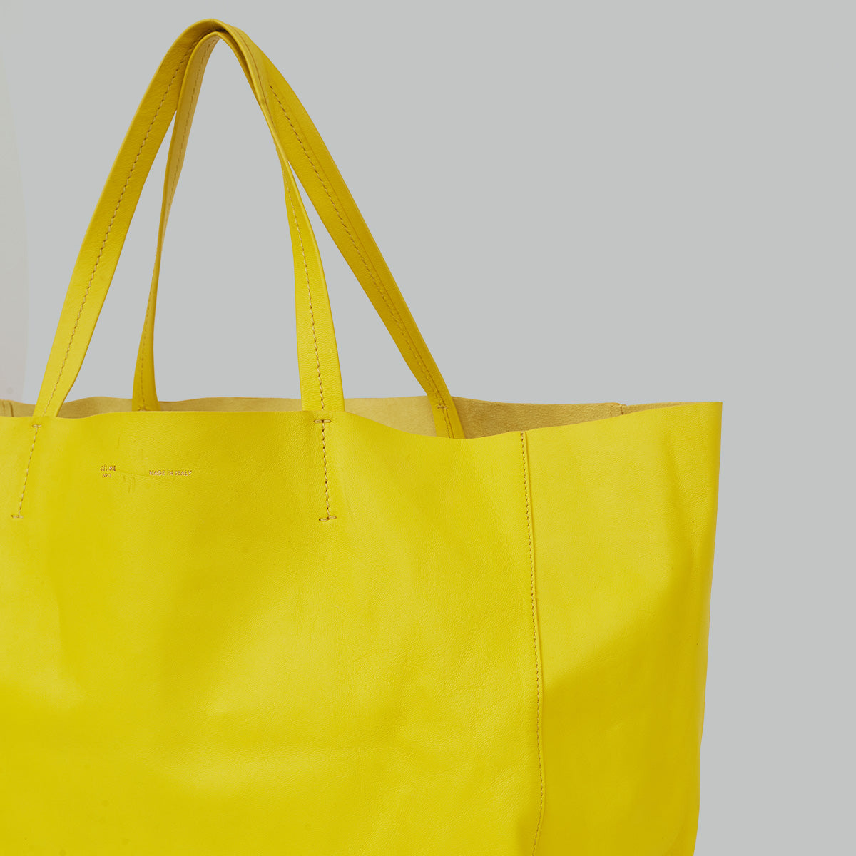 Bolsa Celine Cabas Amarela