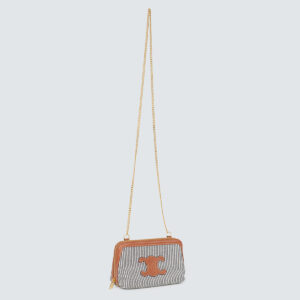 Clutch Celine On Chain Cuir Triomphe
