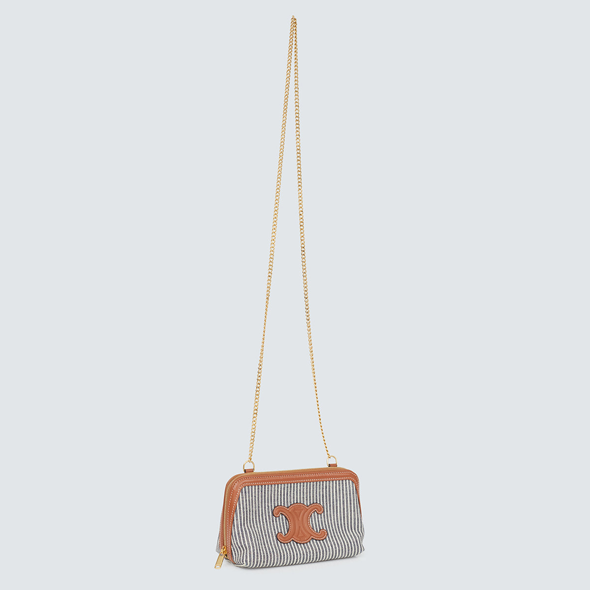 Clutch Celine On Chain Cuir Triomphe