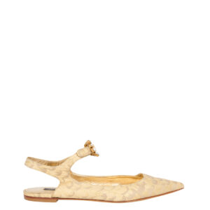 Slingback Dolce & Gabbana Dourado Tam. 37 BR