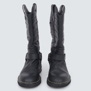 Bota Chanel Preta Tam. 38 Br