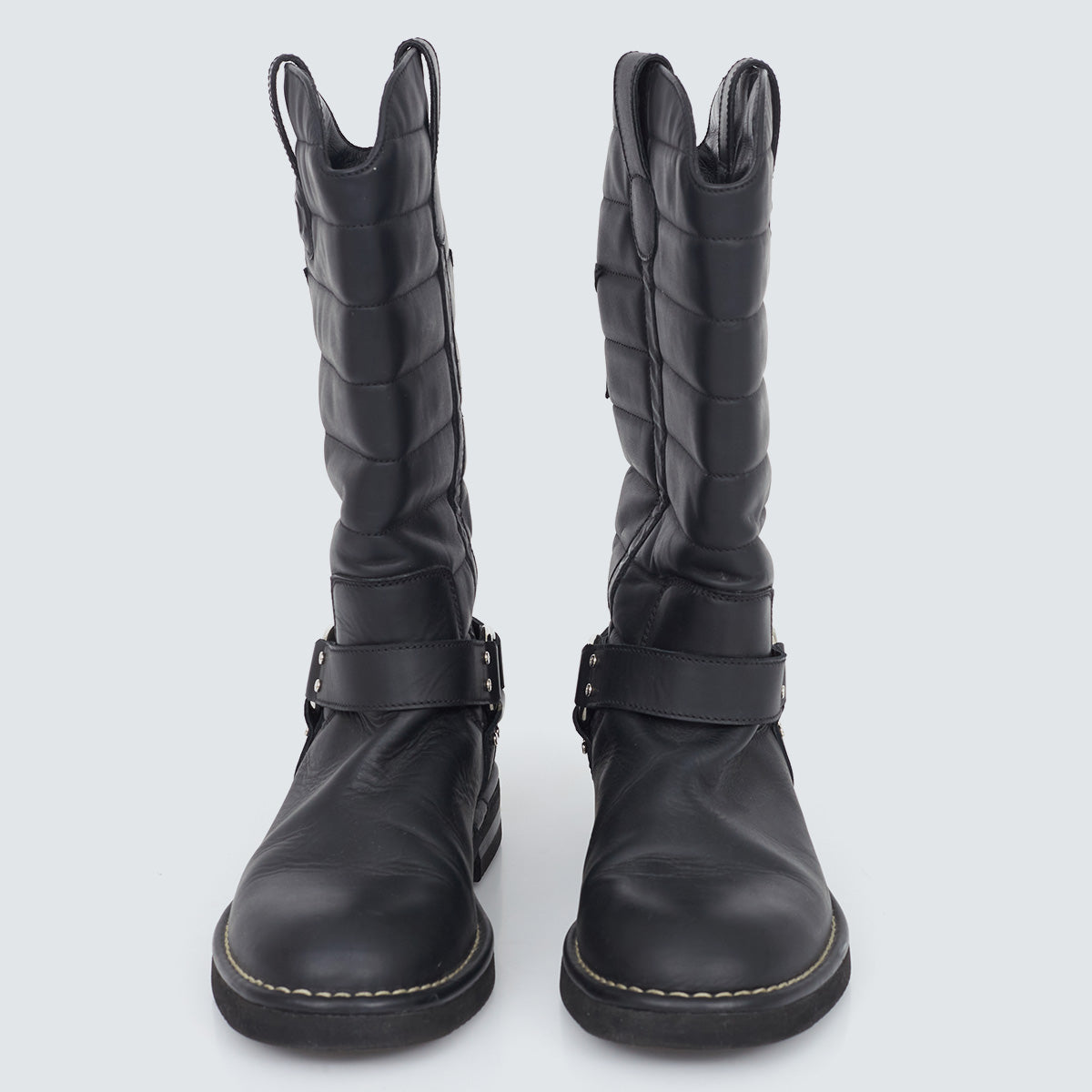 Bota Chanel Preta Tam. 38 Br