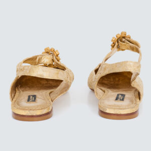 Slingback Dolce & Gabbana Dourado Tam. 37 BR