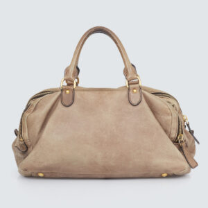 ⁠⁠Bolsa Miu Miu Tote Bege