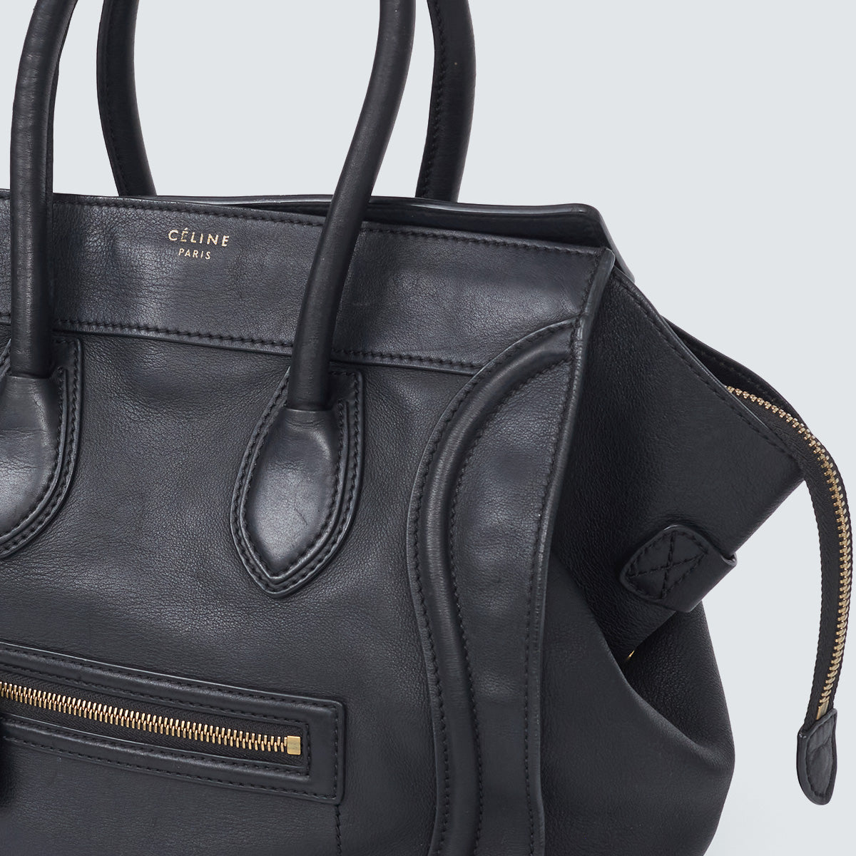 ⁠Bolsa Celine Luggage Preta