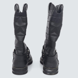 Bota Chanel Preta Tam. 38 Br