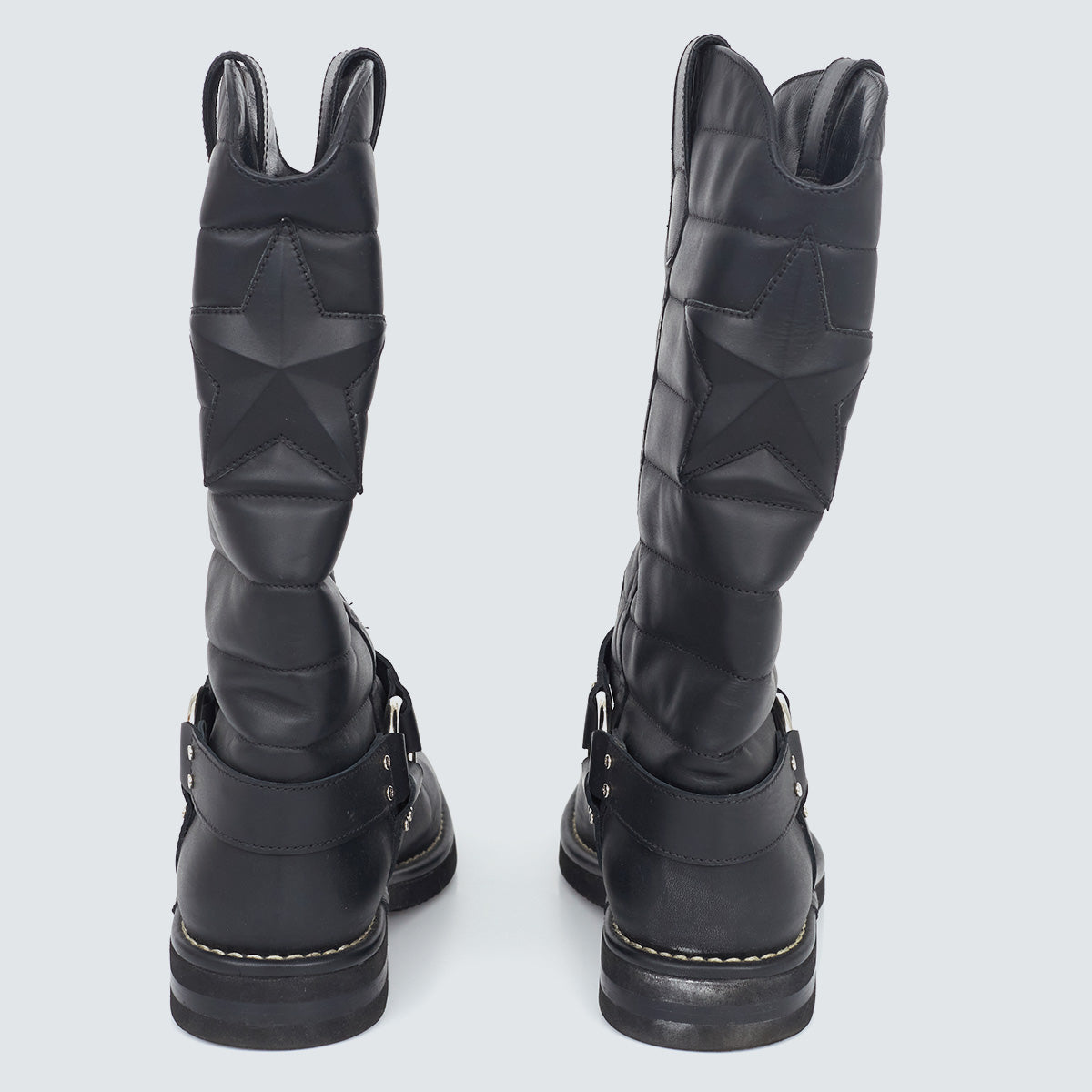Bota Chanel Preta Tam. 38 Br