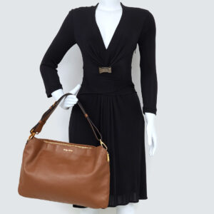 Bolsa Miu Miu Tote Caramelo