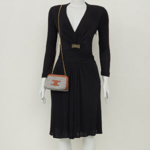 Clutch Celine On Chain Cuir Triomphe